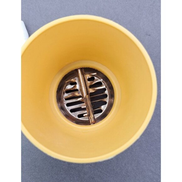 Vintage Federal Housewares Nut Chopper Vegetable Chopper Set Harvest Gold 1970s - Picture 7 of 8